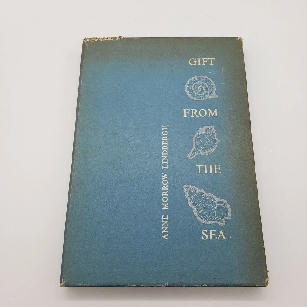 Gift‎ From The Sea by Anne Morrow Lindbergh from Pantheon 1955 W/ Slipcase HC